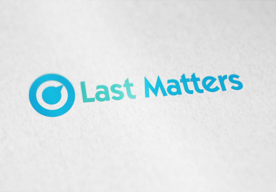 Diseño de identidad corporativa para Last Matters - Logotipo impreso 01
