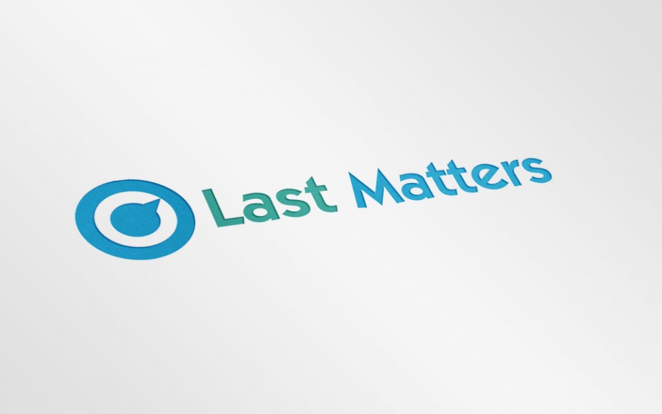 Diseño de identidad corporativa para Last Matters - Logotipo impreso 02