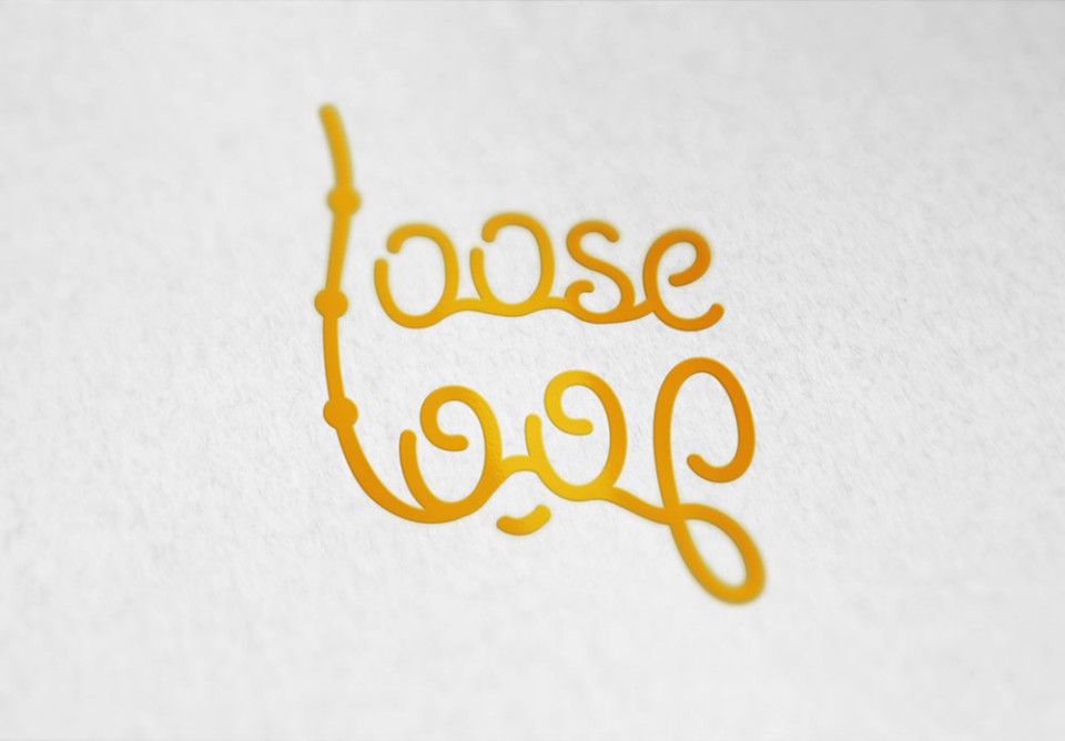 Loose Loop - cordones elásticos, deportivos, autoajustables y sin nudos - logotipo - Bizarro Gráfico