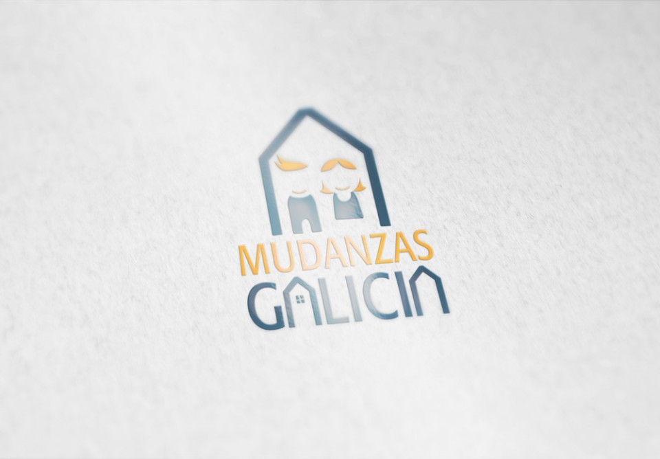 Diseño de logotipo para Mudanzas Galicia - Bizarro Grafico