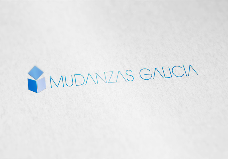 Diseño de logotipo para Mudanzas Galicia - Bizarro Grafico