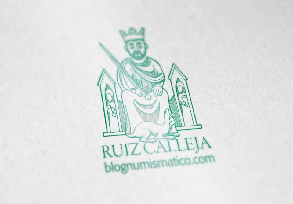 Diseño de logotipo para blognumismatico - Bizarro Grafico
