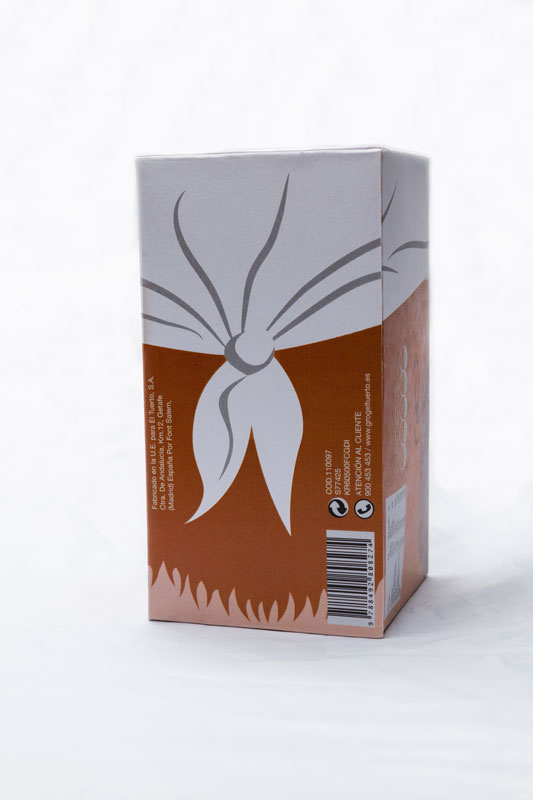 Diseño de packaging Grog (vista posterior) - Bizarro Grafico